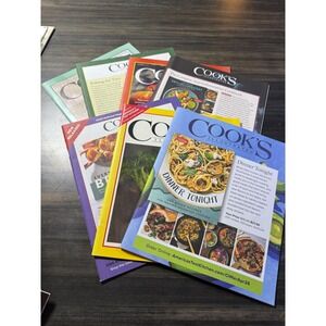 Cooks Illustrated Magazine Lot Americas Test Kitchen Baking Dinner Tonight 7 pc